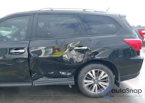 2018 Nissan Pathfinder Sl из США, поврежденный, VIN 5N1DR2MN0JC620268